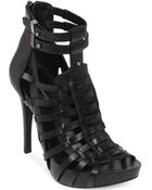 BCBGeneration Gemma Caged Platform Sandals - Lyst