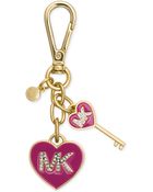 Michael Kors Michael Mk Enamel Heart Key Fob - Lyst