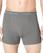 Calvin Klein Stretch Cotton Trunks 2 Pack - Lyst