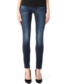 Levi's Demi Curve Skinny Mid-rise Jeans - Lyst