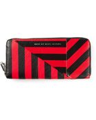 Marc By Marc Jacobs Striped Wallet - Lyst
