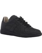 Maison Martin Margiela Stud-Textured Sneakers - Lyst