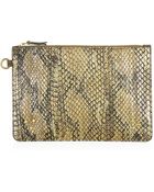 Jérôme Dreyfuss Popoche M Elaphe Pouch - Lyst