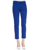 Nydj Clarissa Cropped Skinny Jeans - Lyst