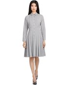 Brooks Brothers Wool Dress - Lyst