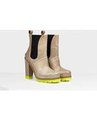 Hunter Original High Heel Chelsea Boots - Lyst