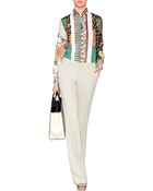 Etro Cotton-Silk Shirt - Lyst
