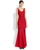Hervé Léger Bandage Gown - Lyst