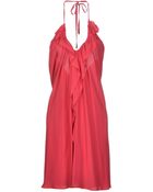 Dondup Short Dress - Lyst
