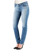 Big Star Brigette Mid Rise Slim Straight Leg Jeans - Lyst