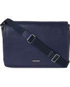 Michael Kors Maya Leather Large Messenger Bag - Lyst