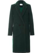 Carven Wool Coat - Lyst