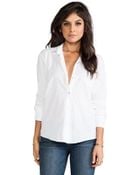 Velvet By Graham & Spencer Judd Cotton Voile Shirting - Lyst