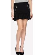 Moschino Cheap & Chic Mini Skirt - Lyst