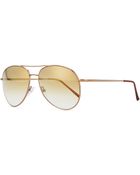 Illesteva Metal Aviator Sunglasses - Lyst