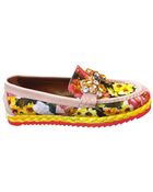 Dolce & Gabbana 20Mm Embellished Peony Print Loafers - Lyst