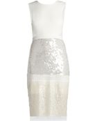 BCBGMAXAZRIA Reyna Sleeveless Fitted Cocktail Dress - Lyst