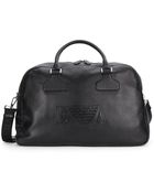 Emporio Armani Leather Travel Bag - Lyst