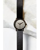 Nixon Kenzi Leather Watch - Lyst