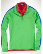 Polo Ralph Lauren Pima Cotton Half-Zip Shirt - Lyst