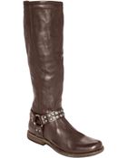 Frye Women'S Phillip Studded Harness Tall Boots - Lyst