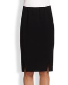 Donna Karan New York Double-Slit Pencil Skirt - Lyst