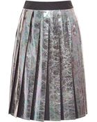 MSGM Pleated Skirt - Lyst