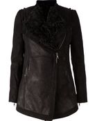 Giorgio Brato Biker Style Coat - Lyst
