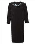 Jaeger Embellished Front Dress - Lyst