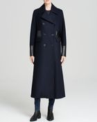 DKNY Coat - Double Breasted Long - Lyst