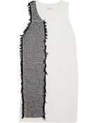3.1 Phillip Lim Knitted Cotton-Blend Mini Dress - Lyst