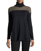 Catherine Catherine Malandrino Barlow Knit Turtleneck Sweater - Lyst