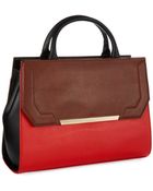 Calvin Klein Leather Shopper Bag - Lyst