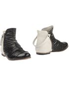 Ink Ankle Boots - Lyst