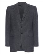 Jaeger Cashmere Herringbone Jacket - Lyst