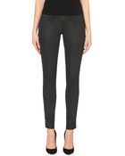 Diesel Debbie Coated Skinny Mid-rise Stretch-Denim Jeans - Lyst