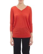 Derek Lam Batwing Sleeve Pullover Sweater - Lyst