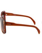 Emilio Pucci Women'S Square Caramel Sunglasses - Lyst