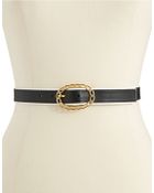 Ivanka Trump Leather Belt - Lyst