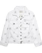 Current/Elliott The Snap Star-Print Jacket - Lyst