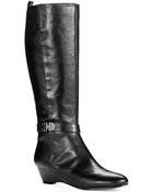 Bandolino Adanna Wedge Boots - Lyst