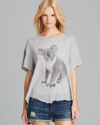 Wildfox Tee Koala - Lyst