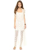 Jen's Pirate Booty Tangerine Dream Maxi Dress - Natural - Lyst