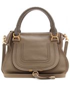 Chloé Marcie Medium Leather Shoulder Bag - Lyst