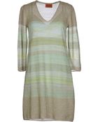 Missoni Short Dress - Lyst