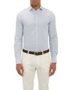 Barneys New York Stripe Shirt - Lyst