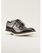DSquared2 Contrast Sole Brogues - Lyst