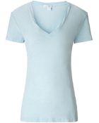 James Perse Open Sky Cotton Casual Tee - Lyst