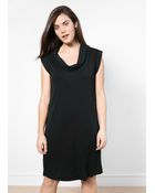 Violeta By Mango Cowl Neck Dress - Lyst