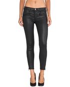 Current/Elliott The Soho Zip Stiletto Skinny - Lyst